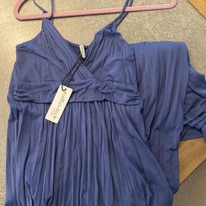 Blue maternity dress - new with tag, never worn